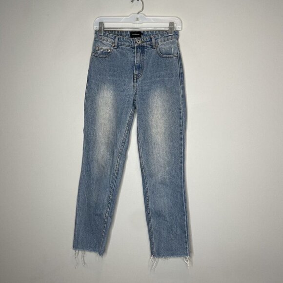 Frank And Oak Women’s Straight Leg Light Wash Jeans Size 25 - Picture 1 of 8
